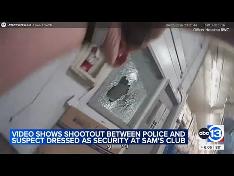 HPD releases bodycam footage of deadly shootout between suspect and police inside Sam's Club