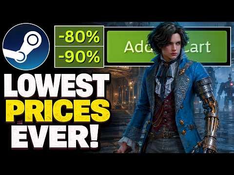 Steam Just Dropped Some INSANE Game Deals! (Up to 90% off)