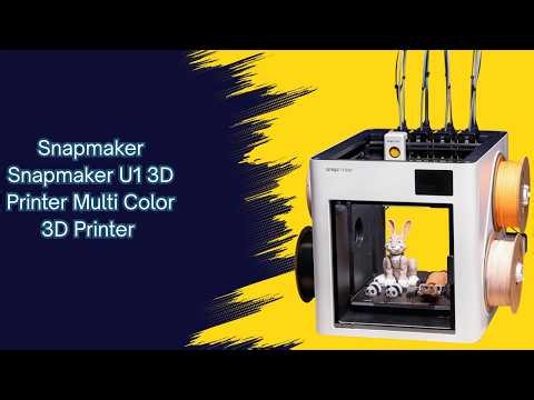 The Smartest Upgrade For Creators — Snapmaker U1 3D Printer Multi Color 3D Printer — Review