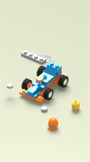 Racing car #lego #diy