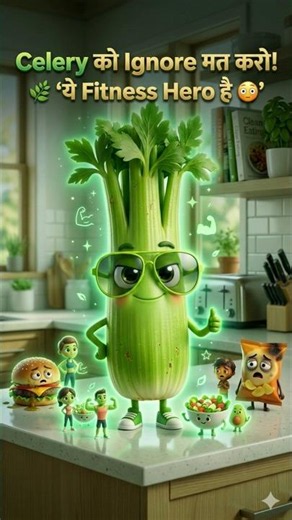 Celery इतना Healthy क्यों है? | Fitness Hero Vegetable