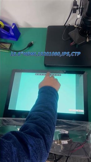 15.6-inch HDMI display, 19201080, IPS, with CTP of large cover.Used for Raspberry pi, medical, etc.