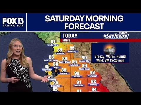 Tampa weather | Saturday morning forecast