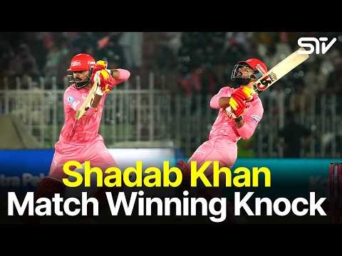 Shadab Khan Match Winning Knock | Islamabad VS Karachi | M 30 | HBL PSL X | M3O1J