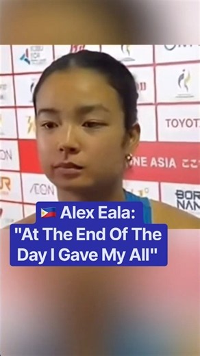 Alex Eala: "At The End Of The Day I Gave My All"