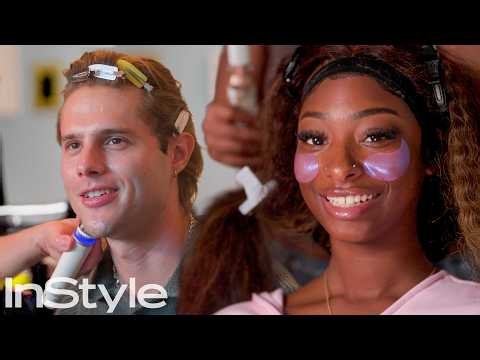 Love Island’s Trinity & Bryce Get Ready for the Red Carpet (Imagemaker Awards 2026) | InStyle