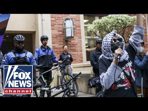 CAMPUS CHAOS: Far-left protesters disrupt DHS lawyer at UCLA