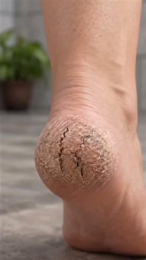 Dry, Cra cked Feet? Try This Easy DIY Foot Care Remedy! #DryFeet #CrackedHeels #FootCare