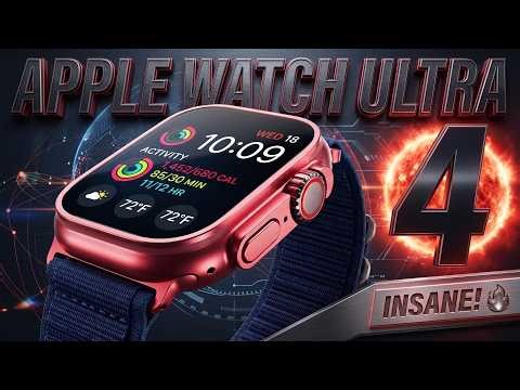 Apple Watch Ultra 4 FIRST LOOK — Insane New Features, Upgrades & Release Date Revealed! 🔥
