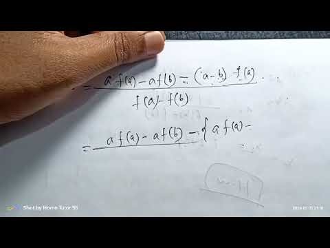 🎯 important Regula falsi method theory class🎯 3rd year Numerical analysis 🎯 Wp: 01767351308