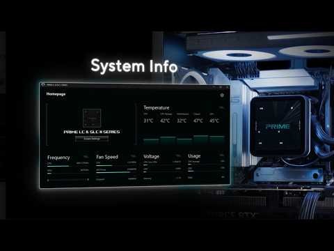 Prime LC II Series ASUS InfoHub Control Guide