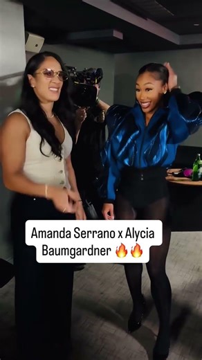 Alycia Baumgardner &Amanda Serrano