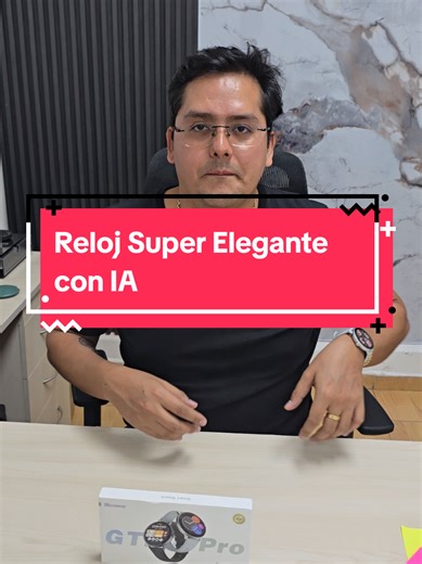 Reloj Inteligente super elegante con IA #ventaquincenal