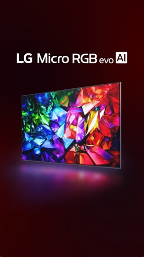 The New Color Evolution Stay tuned for the reveal of LG AI-powered Micro RGB TV at CES 2026. #LGCES2026 #LifesGood #LGWorldPremiere #InnovationInTuneWithYou | LG Global