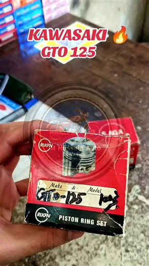 High-Quality GTO Pistons & Rings from RIKEN & SAGA