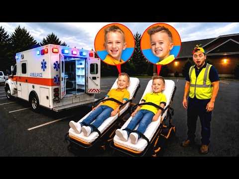 VLAD ET NIKI VONT A L'HÔPITAL D'URGENCE EN AMBULANCE ! Vlad et Nikita sont Malades !