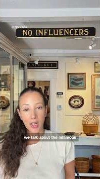 ‘No Influencers’ sign in Nantucket store sparks debate