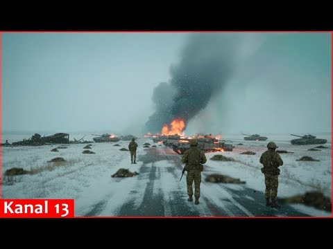 Kremlin's intention of victory under Christmas tree was thwarted: Column of equipment was destroyed