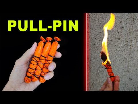 DIY Firestarter - Pull-Pin Igniter Works in Any Weather