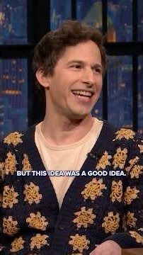 Andy Samberg shares his ideas for what he'd do if he ever hosted Late Night 😂