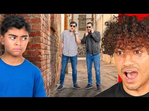 KID SPIES ON GANGSTERS!