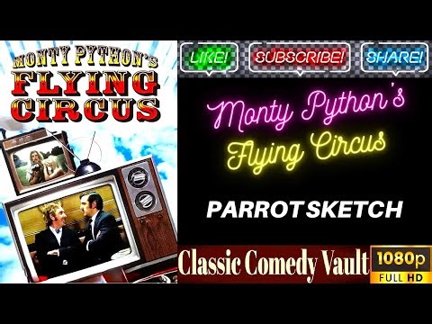 Monty Python, Dead Parrot Sketch, John Cleese, Michael Palin, HD
