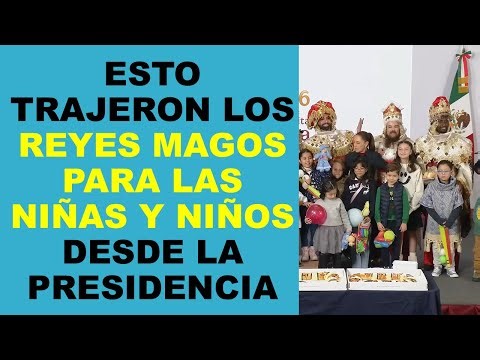 Soy Docente: ESTO TRAJERON LOS REYES MAGOS PARA LAS NIÑAS Y NIÑOS DESDE LA PRESIDENCIA