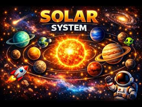 “SOLAR SYSTEM Explained for Kids | Planets for Kids | Space Adventure | Explore the Solar System