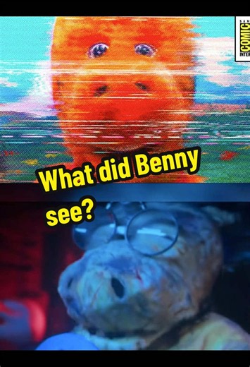 It’s clear, Benny saw something buddy did not want him talking about! ##greenscreen ##buddy ##horrormovie ##horror ##horrortok