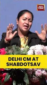 Delhi CM Rekha Gupta Inaugurates Shabdotsav 2026, India’s Largest Literature Festival