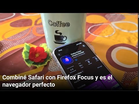 Combiné Safari con Firefox Focus y es el navegador perfecto