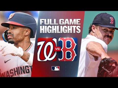 NATIONALS vs. RED SOX: Official Full Game Highlights (July 1) | 2026 MLB Season