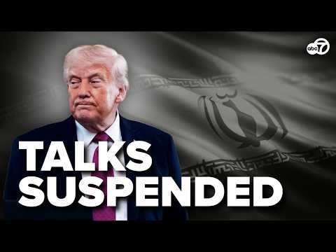 TEHRAN SUSPENDS TALKS WITH US OVER ISRAELI ATTACKS ON LEBANON