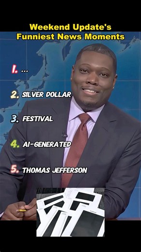 Weekend Update'sFunniest News Moments #comedy #moments #funny #ranking #snl #news #youtubeshorts