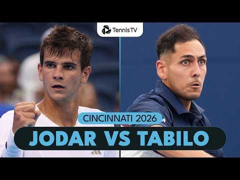 Rafael Jodar Takes On Alejandro Tabilo 💪 | Cincinnati 2026