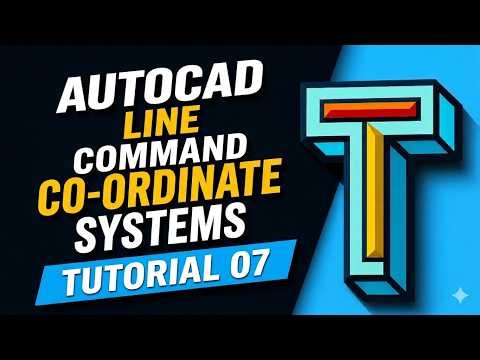 Line Command and line co-ordinate systems in AUTOCAD by Tvashta (Class07)