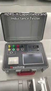 Huazheng HZRG-III Capacitance and Inductance Tester #science #electricalengineering #engineering
