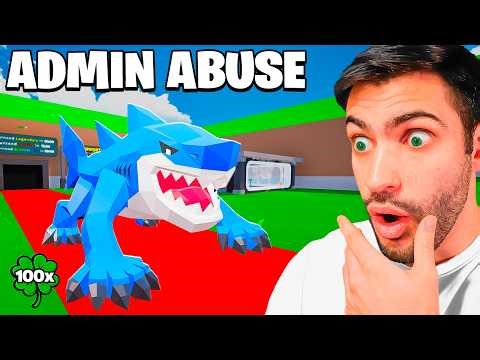 ADMIN ABUSE #2 + NEW UPDATE in Steal the Brainrot! (Fortnite)