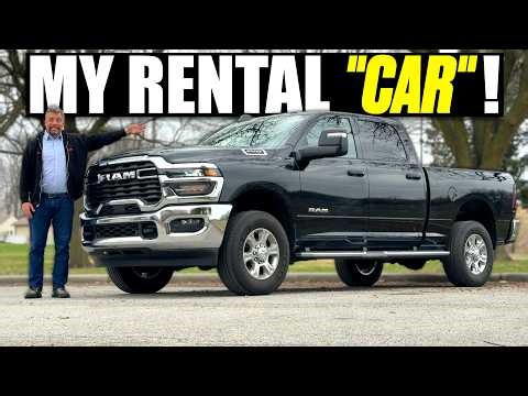 Why Rent an Everyday Toyota RAV4 When You Can Get THIS Ram 2500 HD Work Truck!