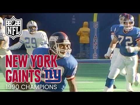 The 1990 New York Giants: Super Bowl XXV Champions | NFL The Super Bowl Champions