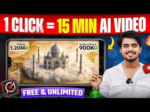 Long AI Video Kaise Banaye (15 Min) Using Just 1 Prompt🔥|| Ai Automation