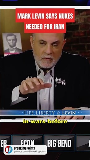 Mark Levin suggests nukes to end war with Iran