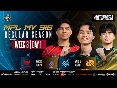 LIVE | [ENG] MPL MY Season 18 Week 3 Day 1