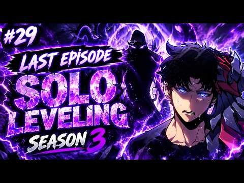 [PART 29] SOLO LEVELING SEASON 3 EXPLAINED IN HINDI |SUHO FINALLY MEET JINWOO