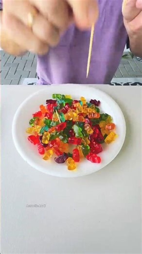 How to Make Gummy Nerds 😳🍬😄 #shorts #ytshorts