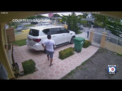 Video shows road rage suspect pointing gun at couple in southwest Miami-Dade