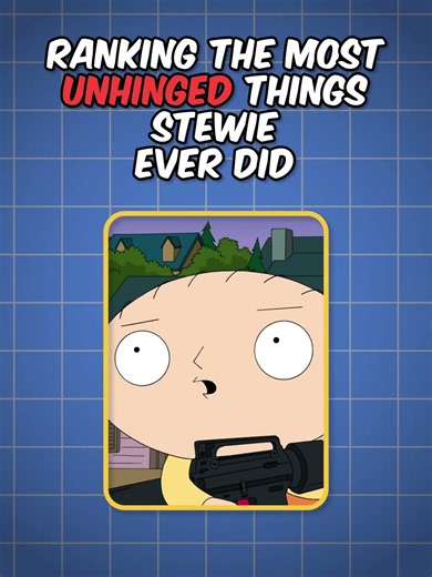 The Most Unhinged Things Stewie Did in Family Guy 😂