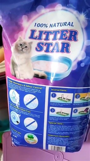 Litter Star Crystal Cat Litter Sand 5L / Pasir Kucing