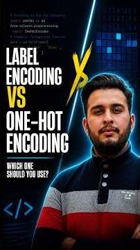 Label vs One-Hot Encoding | ML Interview