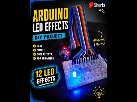 Arduino LED Chaser Project ✨ | Beginner Arduino Tutorial